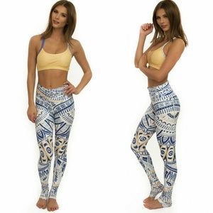 Niyama Sol Evil Eye Endless Leggings Size Small